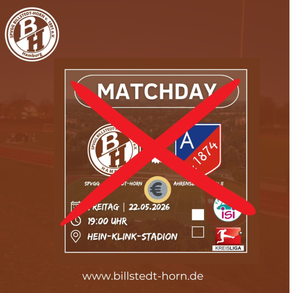 Spielabsage
